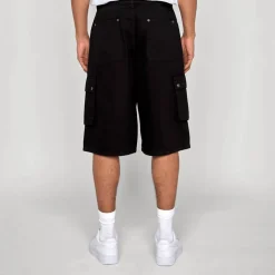 Washed Workwear Cargo Shorts