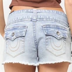 Wide Belt Joey Low Rise Short Flap