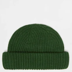 Woven Flag Label Basic Fisherman Beanie