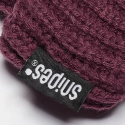 Woven Flag Label Basic Fisherman Beanie