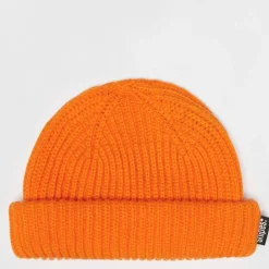 Woven Flag Label Basic Fisherman Beanie