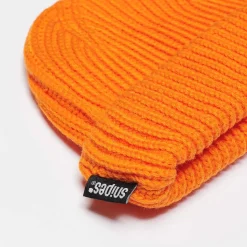 Woven Flag Label Basic Fisherman Beanie