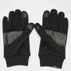 Woven Flag Label Basic Logo Tech Fleece Gloves