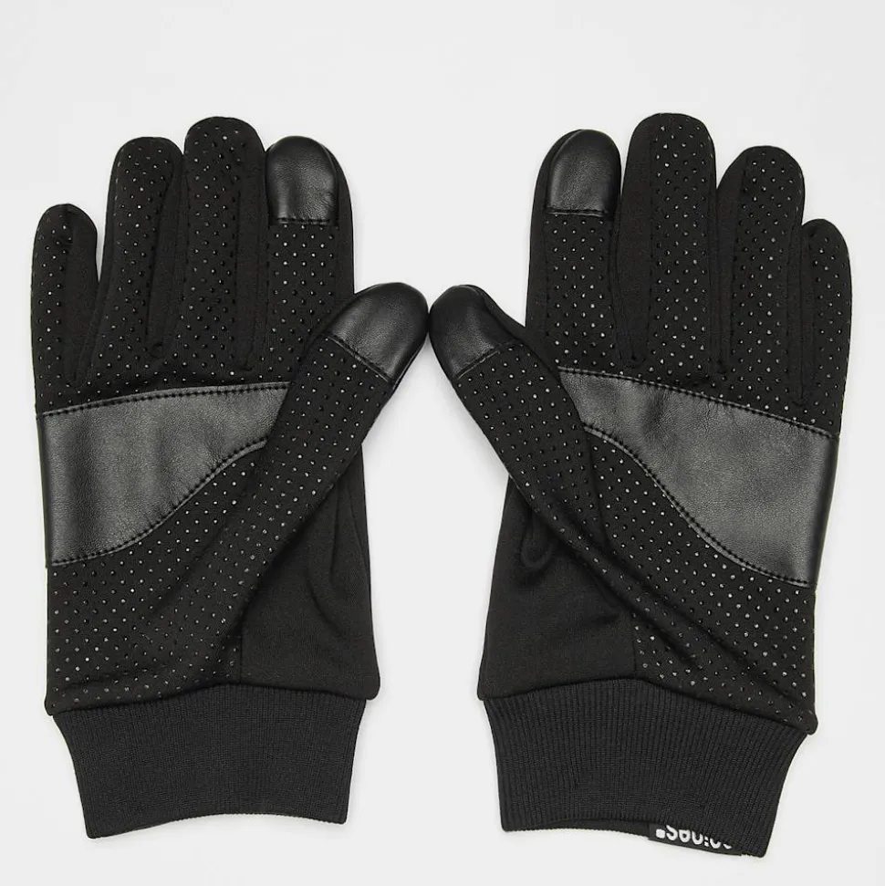 Woven Flag Label Basic Logo Tech Fleece Gloves