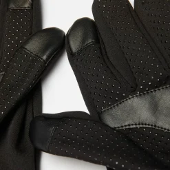 Woven Flag Label Basic Logo Tech Fleece Gloves