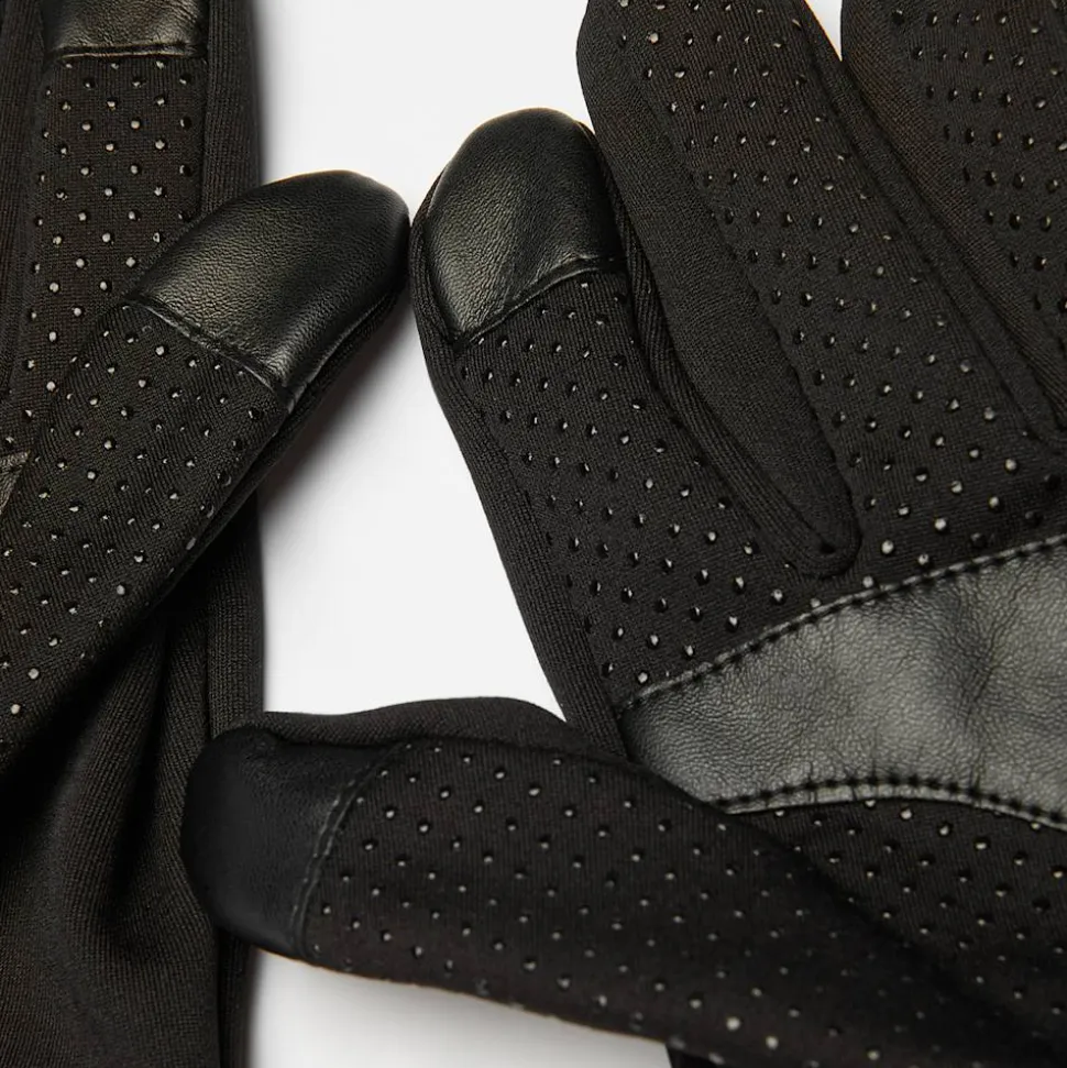 Woven Flag Label Basic Logo Tech Fleece Gloves
