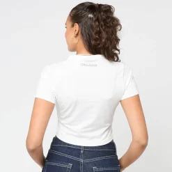 Yelene Cropped Baby Tee